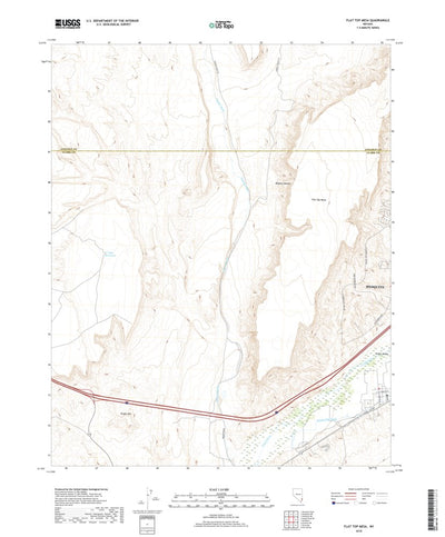 Flat Top Mesa, NV (2018, 24000-Scale) Preview 1