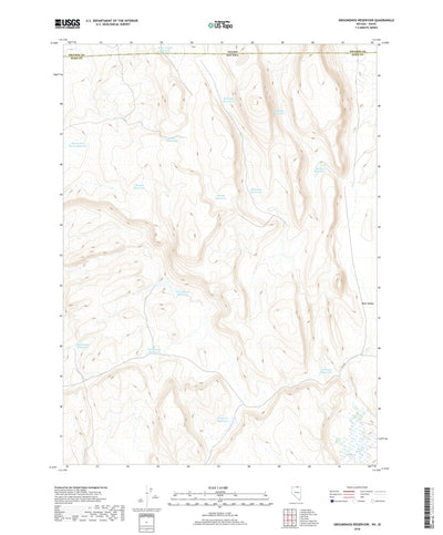 Groundhog Reservoir, NV (2018, 24000-Scale) Preview 1