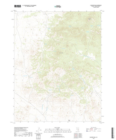 Fairview Peak, NV (2018, 24000-Scale) Preview 1