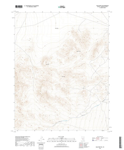 Gold Point SW, NV (2018, 24000-Scale) Preview 1