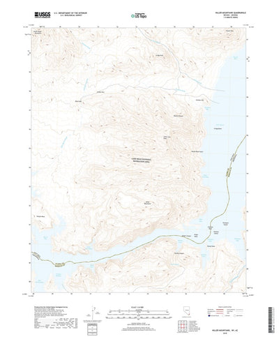 Hiller Mountains, NV (2018, 24000-Scale) Preview 1