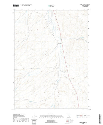 Harris Canyon, NV (2018, 24000-Scale) Preview 1