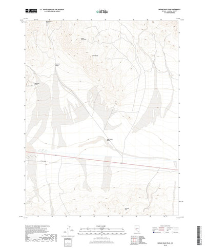 Indian Head Peak, NV (2018, 24000-Scale) Preview 1