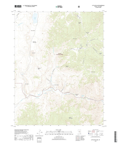 Little Fish Lake, NV (2018, 24000-Scale) Preview 1
