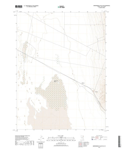 Independence Valley SW, NV (2018, 24000-Scale) Preview 1