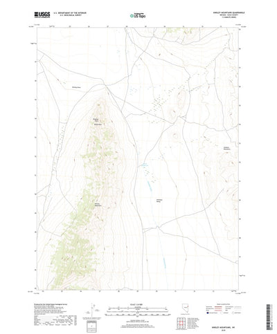 Kinsley Mountains, NV (2018, 24000-Scale) Preview 1