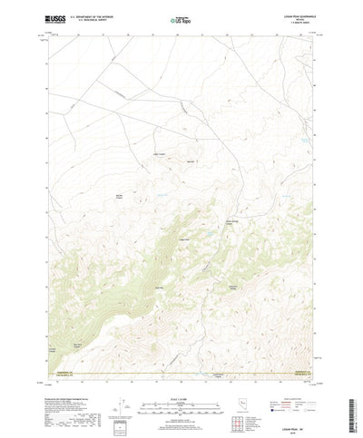 Logan Peak, NV (2018, 24000-Scale) Preview 1