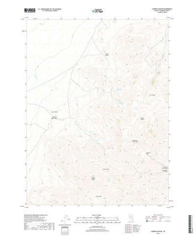 Juniper Canyon, NV (2018, 24000-Scale) Preview 1