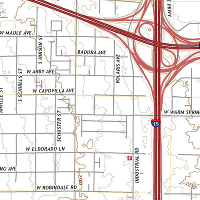 Las Vegas SW, NV (2018, 24000-Scale) Preview 2