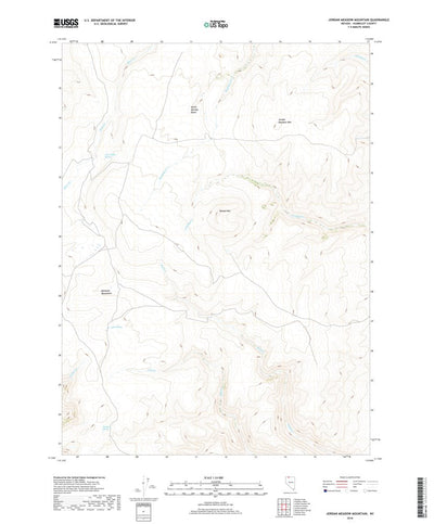 Jordan Meadow Mountain, NV (2018, 24000-Scale) Preview 1