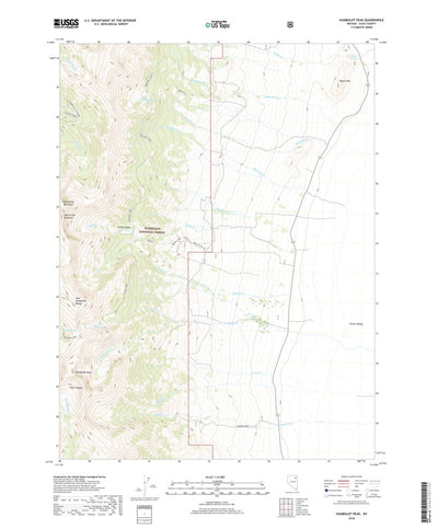 Humboldt Peak, NV (2018, 24000-Scale) Preview 1