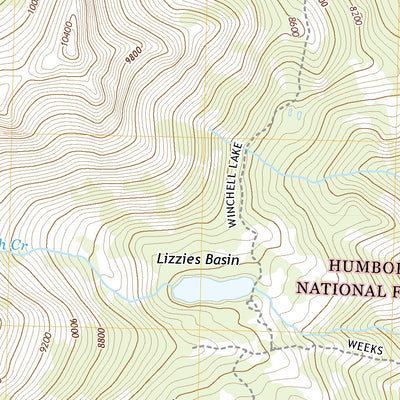 Humboldt Peak, NV (2018, 24000-Scale) Preview 3
