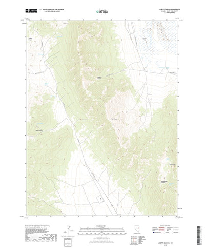 Lusetti Canyon, NV (2018, 24000-Scale) Preview 1