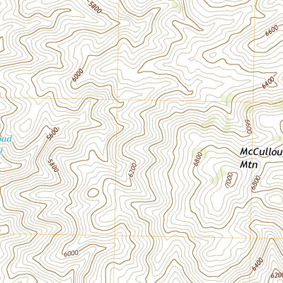 McCullough Mountain, NV (2018, 24000-Scale) Preview 3