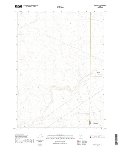 Maiden Butte SE, NV (2018, 24000-Scale) Preview 1