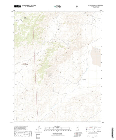 Little Huntoon Valley, NV (2018, 24000-Scale) Preview 1