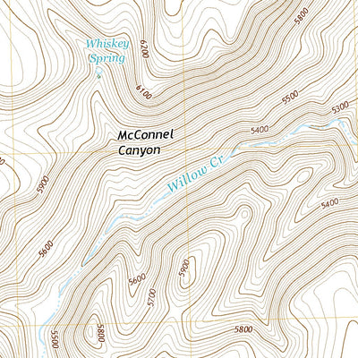 McConnel Canyon, NV (2018, 24000-Scale) Preview 3