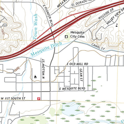 Mesquite, NV (2018, 24000-Scale) Preview 2