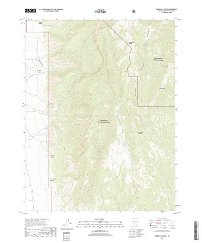 Minerva Canyon, NV (2018, 24000-Scale) Preview 1
