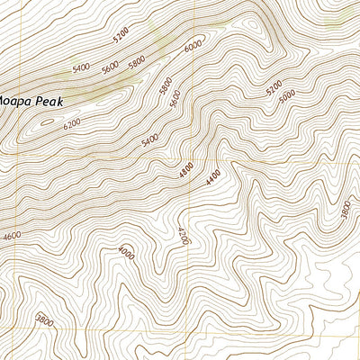Moapa Peak, NV (2018, 24000-Scale) Preview 3
