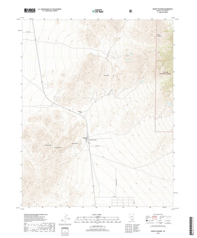 Mount Schader, NV (2018, 24000-Scale) Preview 1