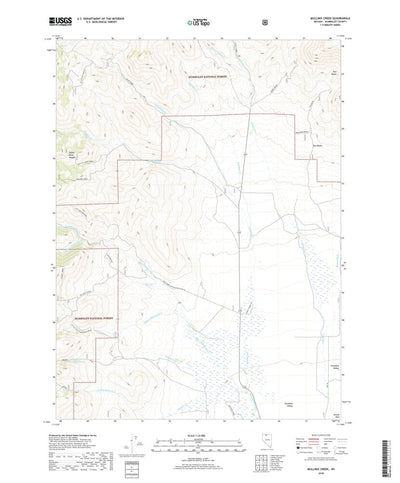 Mullinix Creek, NV (2018, 24000-Scale) Preview 1