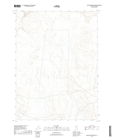 Middle Draw Reservoir, NV (2018, 24000-Scale) Preview 1