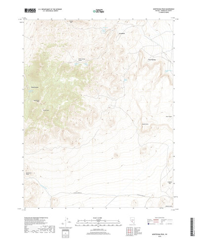 Montezuma Peak, NV (2018, 24000-Scale) Preview 1