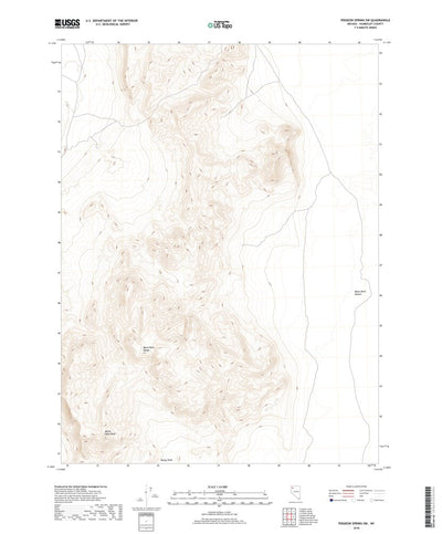 Pidgeon Spring SW, NV (2018, 24000-Scale) Preview 1