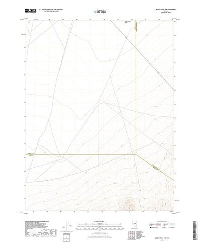 Moody Peak NW, NV (2018, 24000-Scale) Preview 1