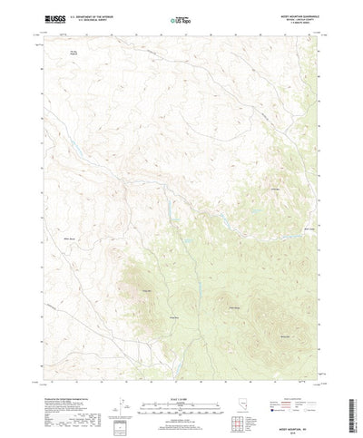 Mosey Mountain, NV (2018, 24000-Scale) Preview 1