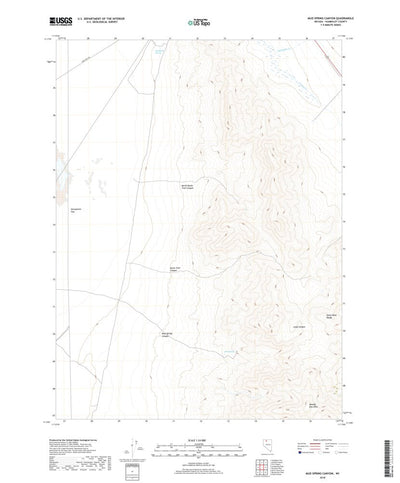 Mud Spring Canyon, NV (2018, 24000-Scale) Preview 1