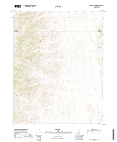 Mule Deer Ridge SE, NV (2018, 24000-Scale) Preview 1