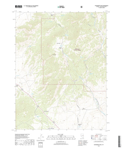 Sacramento Pass, NV (2018, 24000-Scale) Preview 1