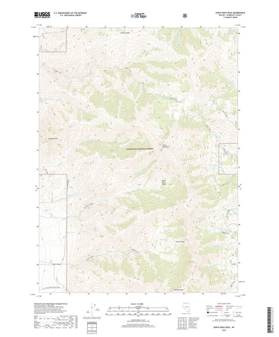 Santa Rosa Peak, NV (2018, 24000-Scale) Preview 1