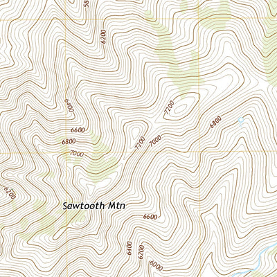 Santa Rosa Peak, NV (2018, 24000-Scale) Preview 3