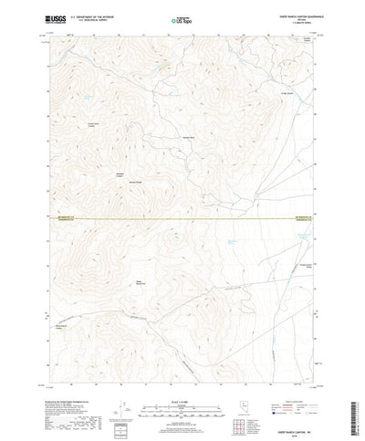 Sheep Ranch Canyon, NV (2018, 24000-Scale) Preview 1