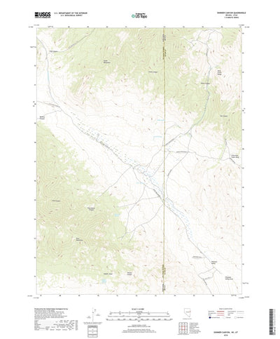 Skinner Canyon, NV (2018, 24000-Scale) Preview 1