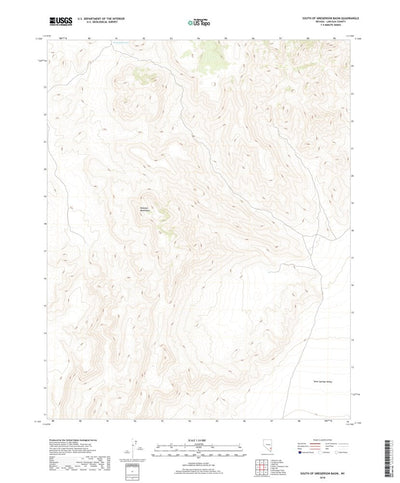 South of Gregerson Basin, NV (2018, 24000-Scale) Preview 1