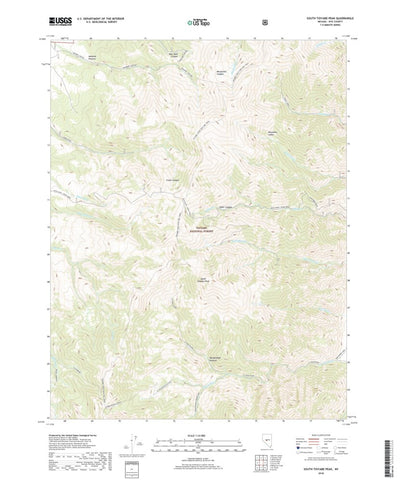 South Toiyabe Peak, NV (2018, 24000-Scale) Preview 1