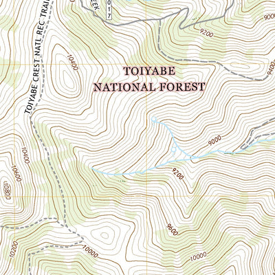 South Toiyabe Peak, NV (2018, 24000-Scale) Preview 2