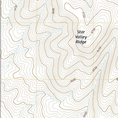 Star Valley Ridge East, NV (2018, 24000-Scale) Preview 3