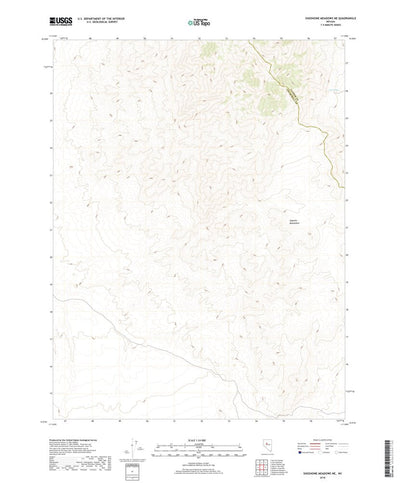 Shoshone Meadows NE, NV (2018, 24000-Scale) Preview 1