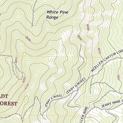 Seligman Canyon, NV (2018, 24000-Scale) Preview 3