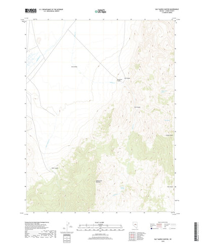 Salt Marsh Canyon, NV (2018, 24000-Scale) Preview 1