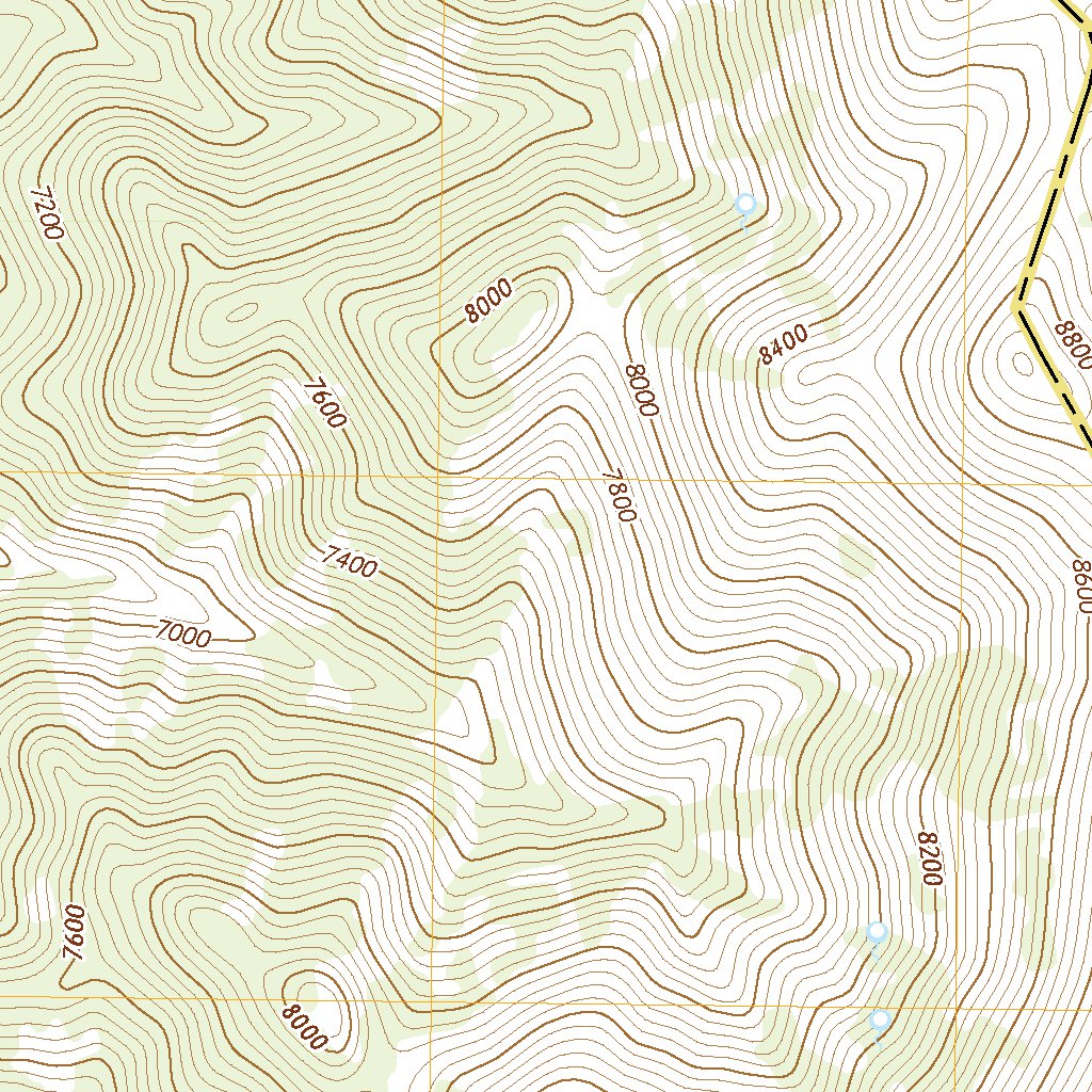 Rattlesnake Mountain, NV (2018, 24000-Scale) Map by United States ...