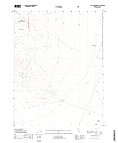 Stone Cabin Ranch SW, NV (2018, 24000-Scale) Preview 1