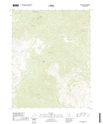 Slidy Mountain, NV (2018, 24000-Scale) Preview 1