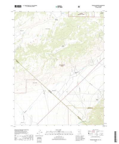 Truman Meadows, NV (2018, 24000-Scale) Preview 1