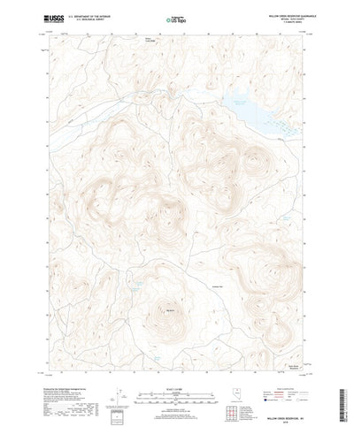 Willow Creek Reservoir, NV (2018, 24000-Scale) Preview 1